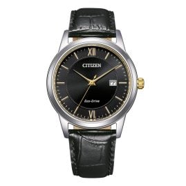 Citizen AW1784-16E Eco-Drive Solar Herrenuhr Schwarz/Bicolor
