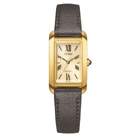 Citizen EW5622-09P Eco-Drive Solar Damenuhr mit Lederband
