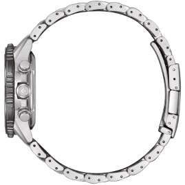 Citizen CA4664-60W Eco-Drive Herrenuhr Chronograph Stahl/Grün