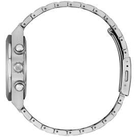 Citizen CA4690-51A Eco-Drive Herren-Solaruhr Chronograph Titan Silberfarben