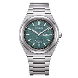 Citizen AW0130-85XC Eco-Drive Herren-Solaruhr Titan Petrol