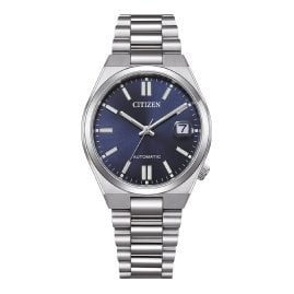 Citizen NJ0200-50M Automatik Armbanduhr Tsuyosa 37 Dunkelblau