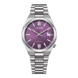 Citizen NJ0200-50W Armbanduhr Automatik Tsuyosa 37 Lila