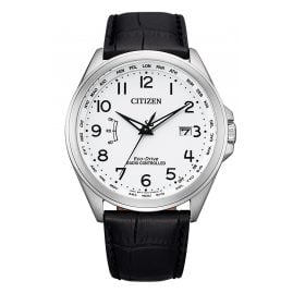 Citizen CB0250-17A Eco-Drive Funk-Solaruhr für Herren mit Lederband