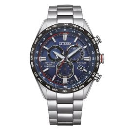 Citizen CB5945-85L Eco-Drive Herren-Funkuhr Solar Titan/Blau
