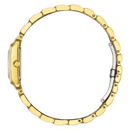 Citizen EW5602-81D Eco-Drive Solar Damen-Armbanduhr Goldfarben/Perlmutt