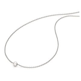 Boccia 08080-01 Damen-Halskette Titan mit Perle