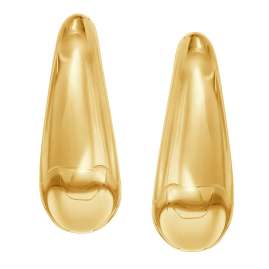 Boccia 05096-02 Damen-Creolen Titan Ohrringe Goldfarben