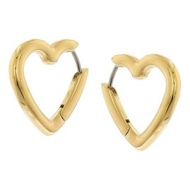 Boccia 05099-02 Damen-Ohrringe Titan Creolen Herz