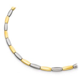 Boccia 08082-02 Damen-Collier Titan Zweifarbig