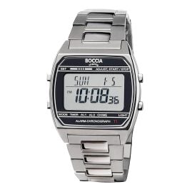Boccia 3738-05 Digital Armband-Uhr Titan Grau