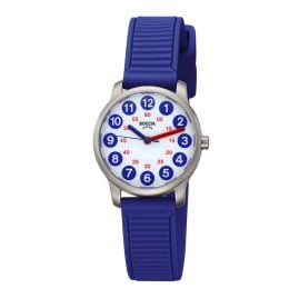 Boccia 3373-05 Kinder-Armbanduhr Titan Blau/Weiß