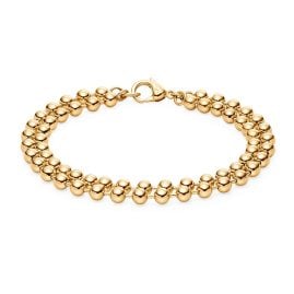 Boccia 03066-0219 Damen-Armband Titan Goldfarben