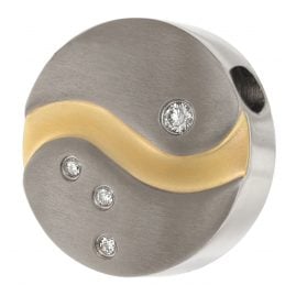 Boccia 07022-05 Titan Brillant-Anhänger Wave