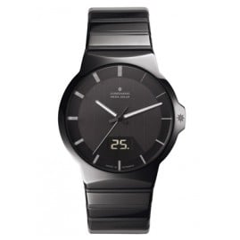 Junghans 18/1133.44 Funk-Solar Herrenuhr Force Keramik