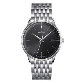Junghans 58/4503.46 Meister Mega Herren-Funkuhr mit Stahlband