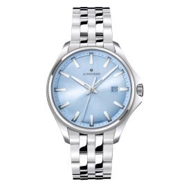 Junghans 47/4531.44 Damenuhr Quarz Meister S Hellblau 35 mm