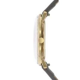 Junghans 47/7853.02 max bill Damenuhr mit Saphirglas Grau/Goldfarben