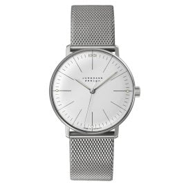 Junghans 27/3004.46 max bill Unisex-Armbanduhr Handaufzug mit Saphirglas