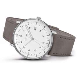 Junghans 59/2021.02 max bill Herren-Funkuhr Mega Solar Titan