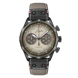 Junghans 27/3398.00 Meister Pilot Chronoscope Fliegeruhr für Herren Sand