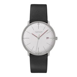 Junghans 59/2326.02 max bill Herren-Funkuhr Mega Solar Bauhaus