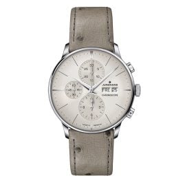 Junghans 27/4223.02 Meister Chronoscope Herrenuhr Automatik Grau