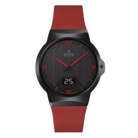 Junghans 18/1402.00 Funk-Solar Herrenuhr Force Mega Solar Rot