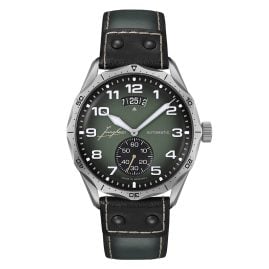 Junghans 27/4495.00 Meister Pilot Automatic Fliegeruhr Dunkelgrün
