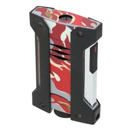 S.T. Dupont 021451 Feuerzeug Défi Extrême Camo Rot