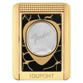 S.T. Dupont 003445 Zigarrenschneider und -bank Fender Schwarz/Goldfarben