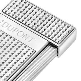 S.T. Dupont 028120 Feuerzeug Slimmy Diamantkopf Chrom