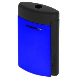 S.T. Dupont 010871 Feuerzeug Minijet Blau/Schwarz