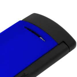 S.T. Dupont 010871 Feuerzeug Minijet Blau/Schwarz