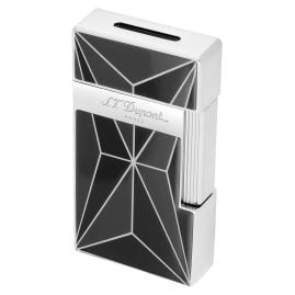 S.T. Dupont 025070 Feuerzeug Biggy Fire X Schwarz/Chrom