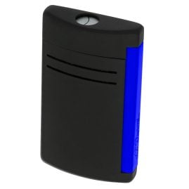 S.T. Dupont 020171 Feuerzeug Maxijet Fluo Schwarz/blau