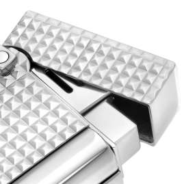 S.T. Dupont K27066CH Halskette mit Feuerzeug Silberfarben