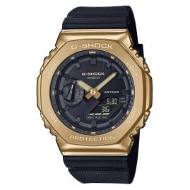 Casio GM-2100G-1A9ER G-Shock Classic Herrenuhr Schwarz/Goldfarben