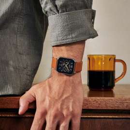 Casio MTP-M305L-1AVER Herrenuhr Multifunktion mit Lederband Braun