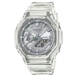 Casio GA-2100BM-7A8ER G-Shock Classic Ana-Digi Uhr Transparent/Silberfarben
