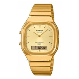 Casio AQ-240EG-9AEF Edgy Collection Herrenuhr AnaDigi Goldfarben