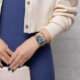 Casio AQ-230A-2A1MQYES Collection Edgy Armbanduhr Ana-Digi Stahl/Hellblau