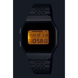 Casio ABL-100WE-1AEF Vintage Iconic Armbanduhr Digital Bluetooth Stahlfarben
