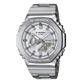 Casio GM-2110D-7AER G-Shock G-Steel Herrenuhr Silberfarben