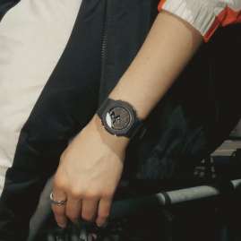 Casio GMA-P2100BB-1AER G-Shock Classic Ana-Digi Damenuhr Schwarz