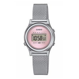 Casio LA700WEM-4AEF Mini Collection Damenuhr Stahl/Rosafarben