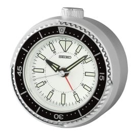 Seiko QHE207S Quarz Wecker Silberfarben