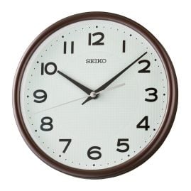 Seiko QXA836B Wand- und Standuhr Quarz mit Leisegang Braun