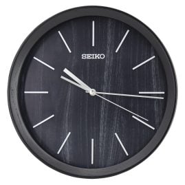 Seiko QXA853K Wanduhr Classic Modern Eiche Schwarz