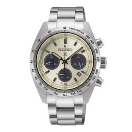 Seiko SSC959P1 Prospex Speedtimer Herrenuhr Solar Beige LE